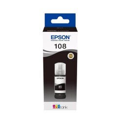 Epson 108 C13T09C14A Siyah Orijinal Mürekkep 70 ml