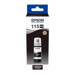 Epson 115 C13T07D14A Foto Siyah Orijinal Mürekkep 70 ml
